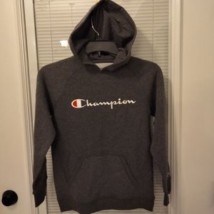 Champion pullover hoodie. Boy M